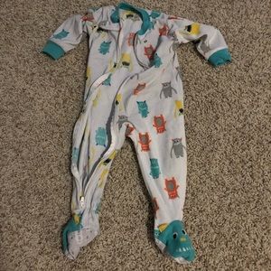 Carters footie infant boy pjs